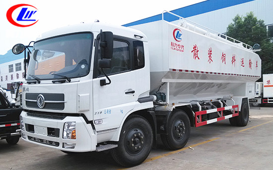 30立方東風天錦小三軸<a href=http://www.njsjdq.com/siliaoche/ target=_blank class=infotextkey>飼料車</a>